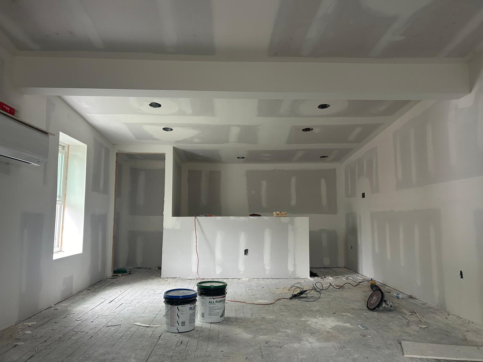 Finishing background section